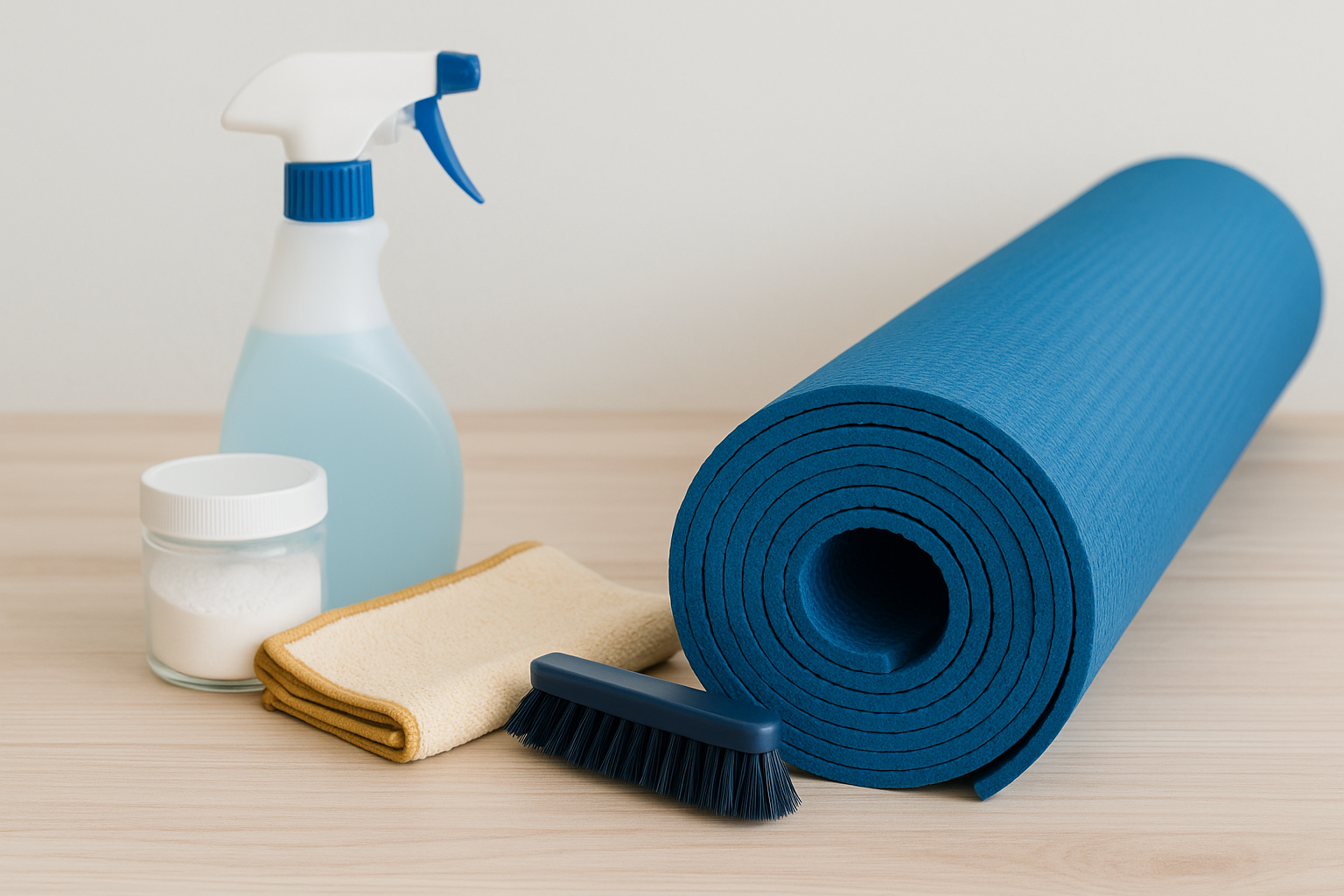Zo maak je je yogamat schoon, voor een frisse, hygiënische en duurzame practice