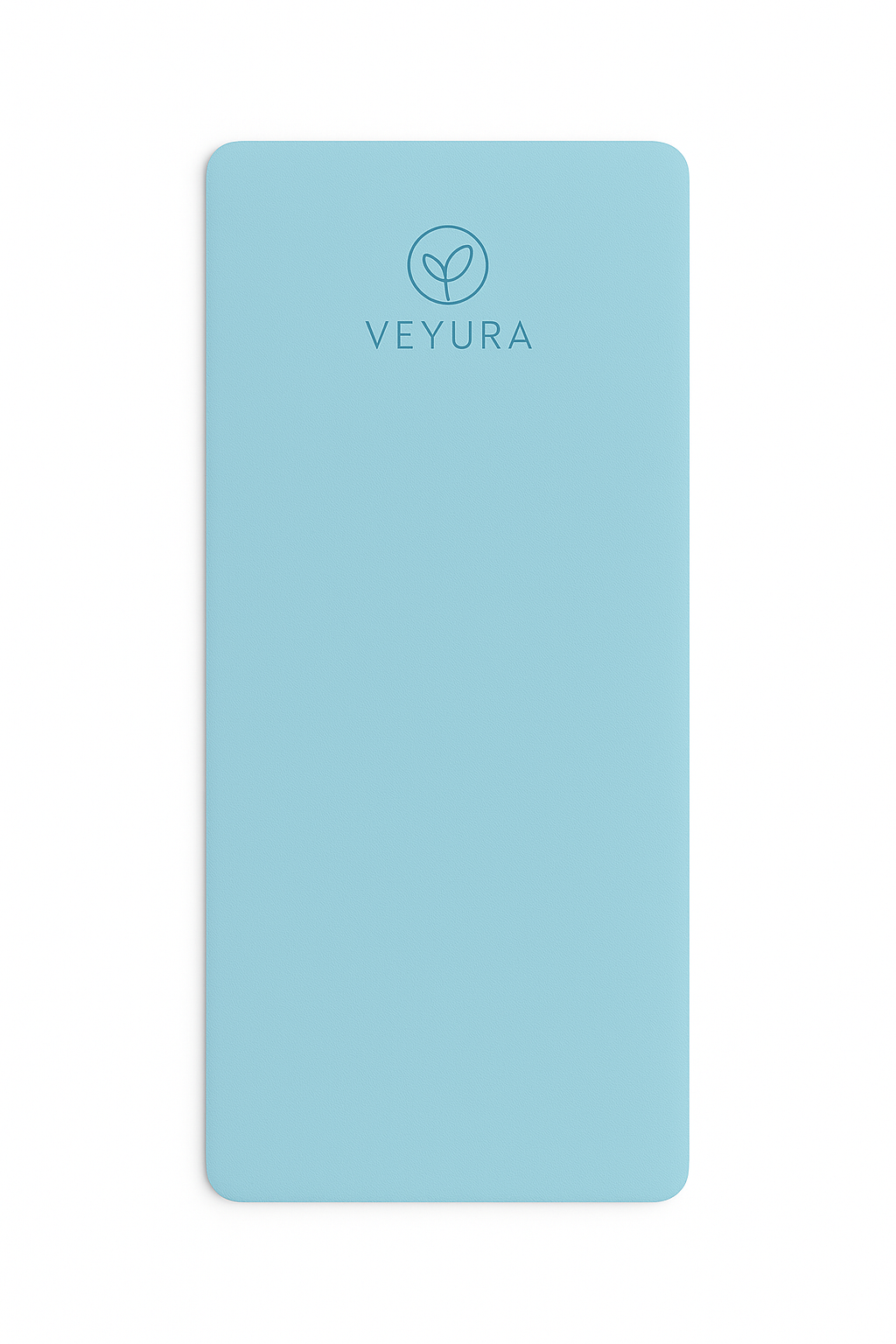 Veyura Dikke Yogamat Lichtblauw/grijs TPE | Antislip & Duurzaam