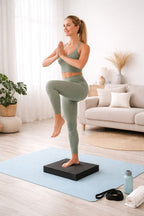 Veyura Yoga Set - Incl. eco yogamat, balanskussen & yogariem