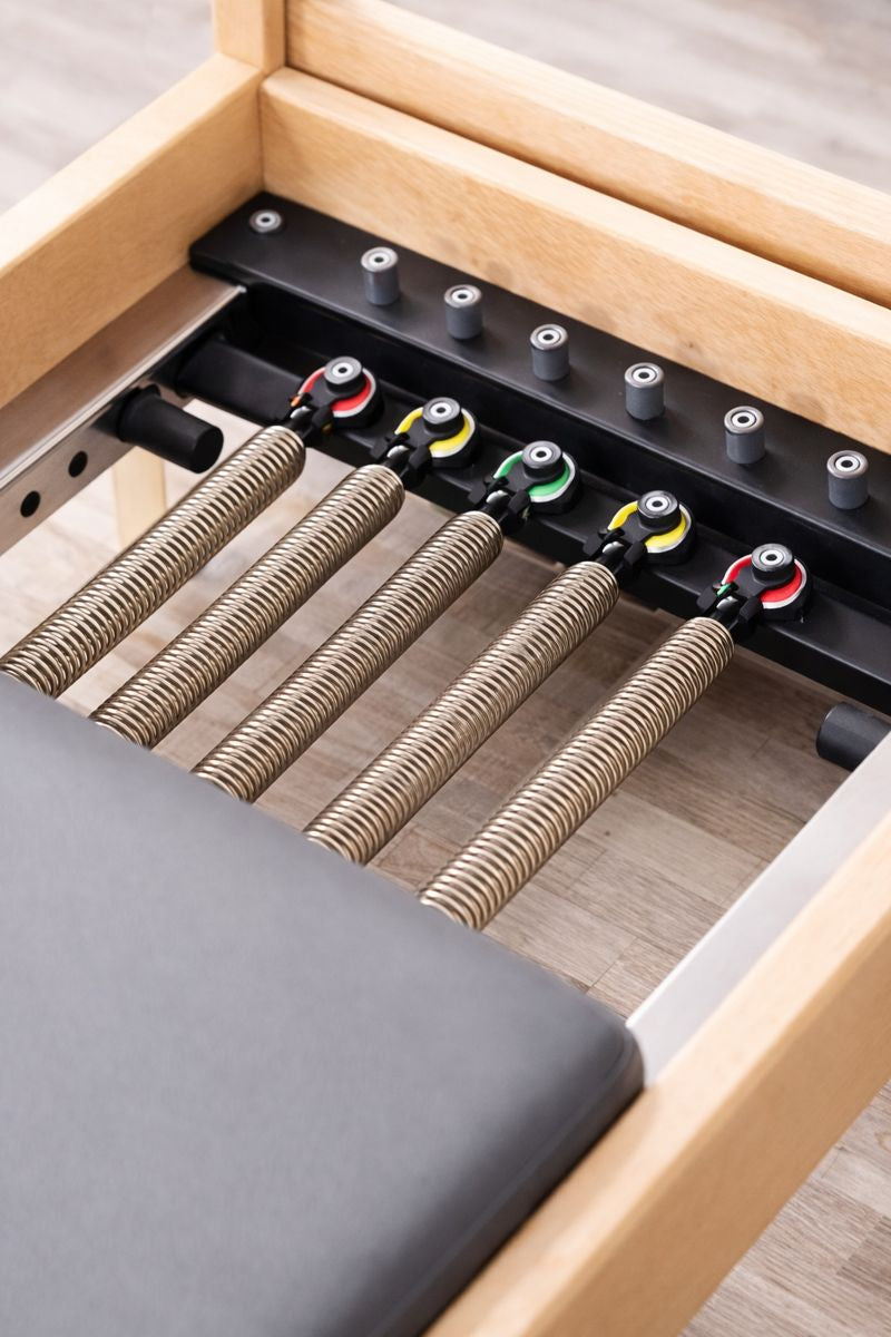 Professionele houten pilates reformer voor thuis en studio