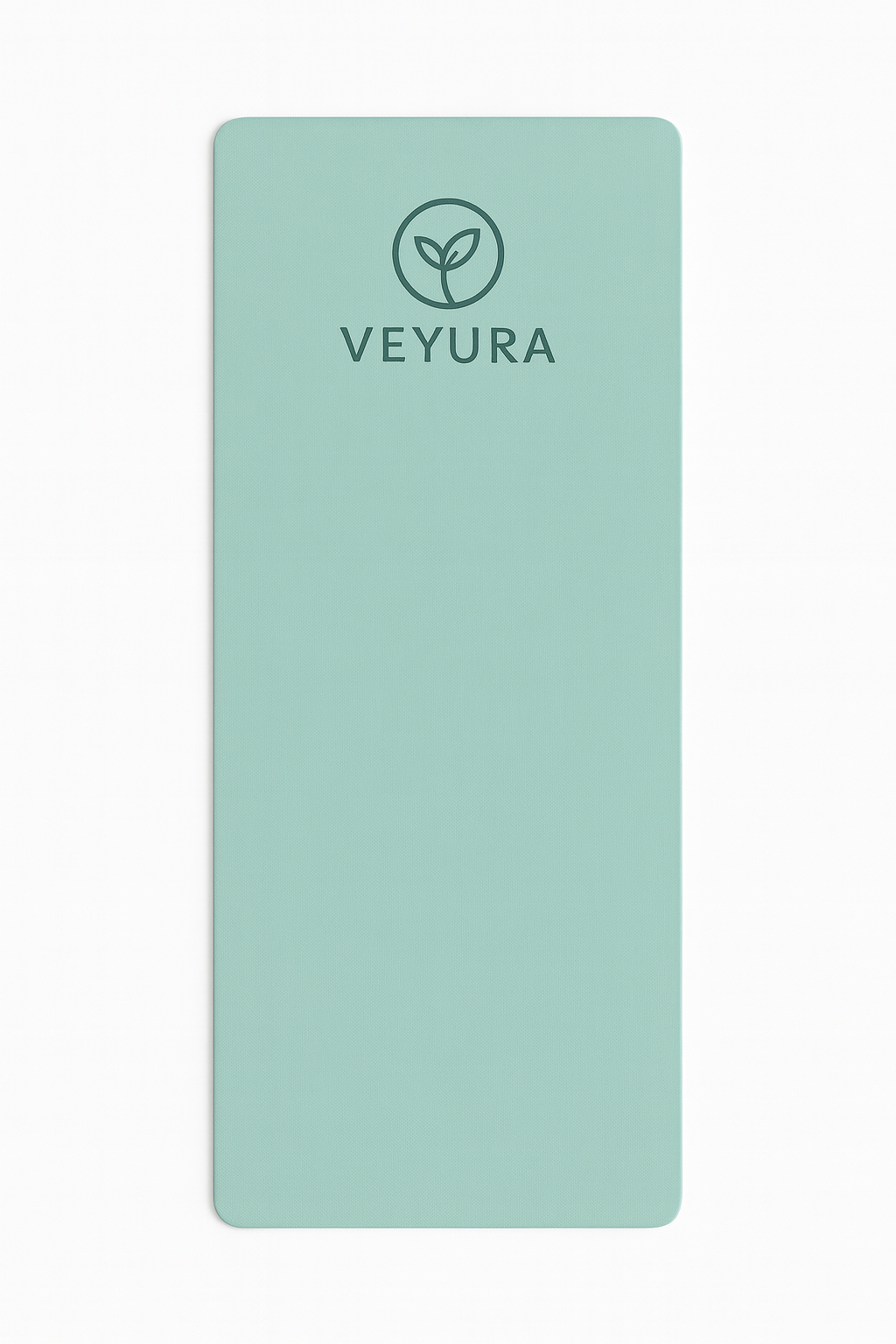 Veyura Dikke Yogamat Groen/Grijs TPE | Antislip & Duurzaam