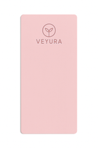 Veyura Dikke Yogamat Roze/Grijs TPE | Antislip & Duurzaam