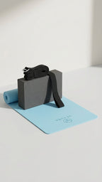 Veyura Yoga Set - Incl. eco yogamat, balanskussen & yogariem